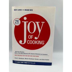 Joy Of Cooking By Irma Rombauer & Ethan Becker 75th Anniversary 2006 Hardcover